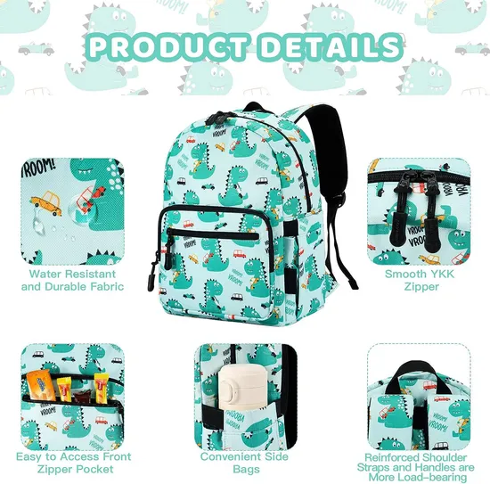 Dinosaur Pattern Children School Bags Kids Backpack Toddler Backpack for Kindergarten Girl Boy