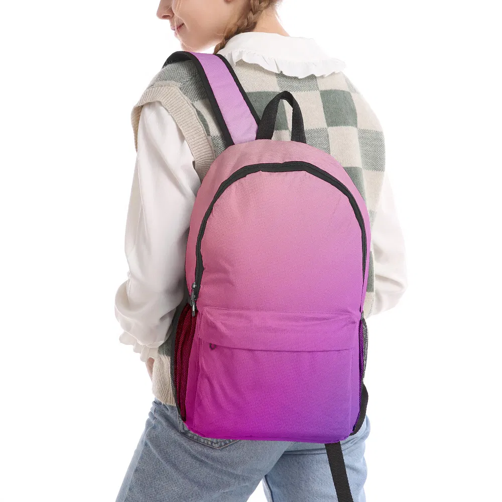 Customized Bookbag with Logo Backpack Sublimation Custom Printed School Bag for Children Teenagers