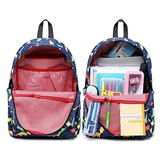 Fashion Cheap Price Custom Logo High Quality College Student Bags Polyester Backpack for Boys Girls