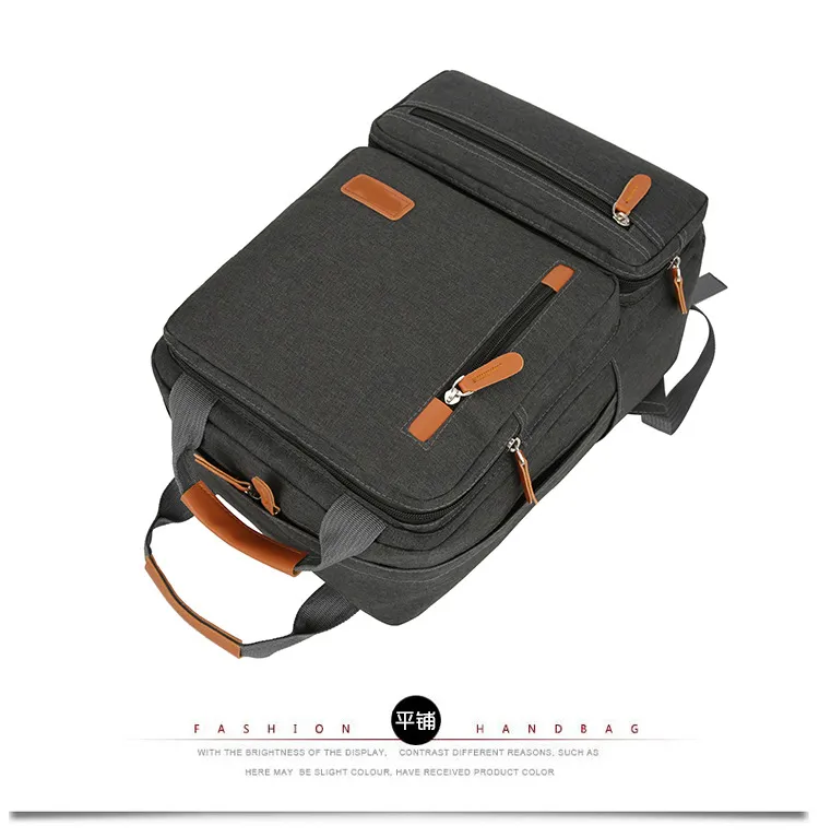New 3-Piece Backpack with Large Capacity Minimalist Business Computer Bag Travel Bag