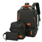 New 3-Piece Backpack with Large Capacity Minimalist Business Computer Bag Travel Bag