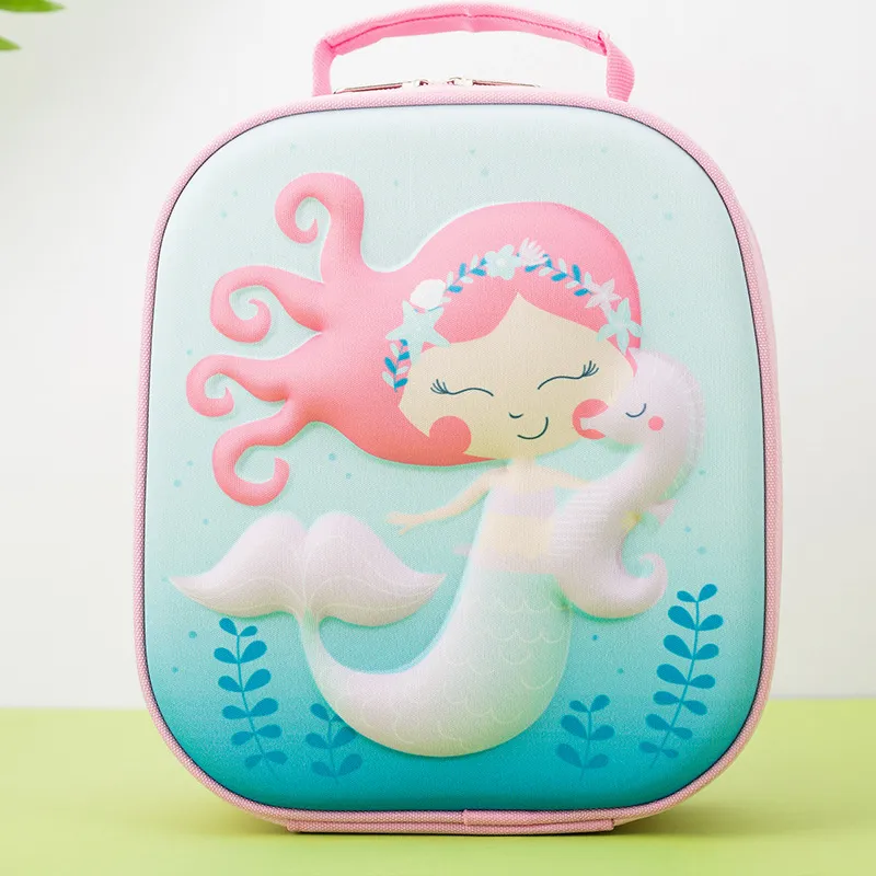 Factory Direct Sale Cute EVA Animal Eco Lunch Bag Large Capacity Thermal Insulation Cooler Bag for Travel