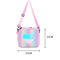 Fashion Holographic Rainbow Travel Thermal Picnic Bag Kids Portable School Insulated Food Lunch Cooler Bag for Children
