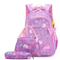 3PCS Nylon School Bags Backpack Waterproof Girls School Bag