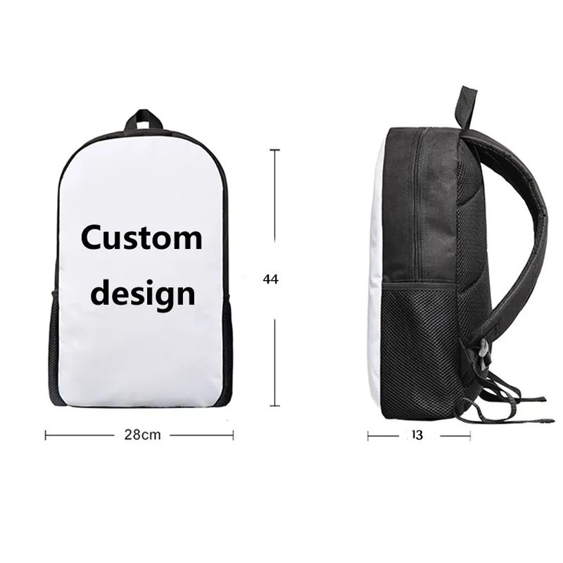 3PCS Children Match School Bags Dinosaur Cartoon Printing School Bag and Lunch Bag Set