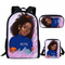 Back to School Backpack Kids Bag African American Black Art Girls Schoolbag Mochila 3PCS Set School Bags for Girls