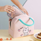 New 600d Oxford Cute Trending Recycle Cooler Bag with Custom Printed Logo Aluminum Foil Lunch Tote Bento Bag