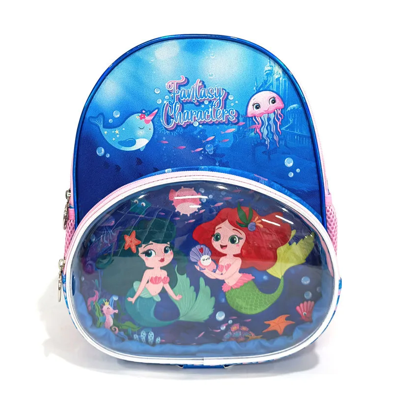 Custom Cute Cartoon Student Mini Children Backpack Girls Kindergarten School Bags for Kids