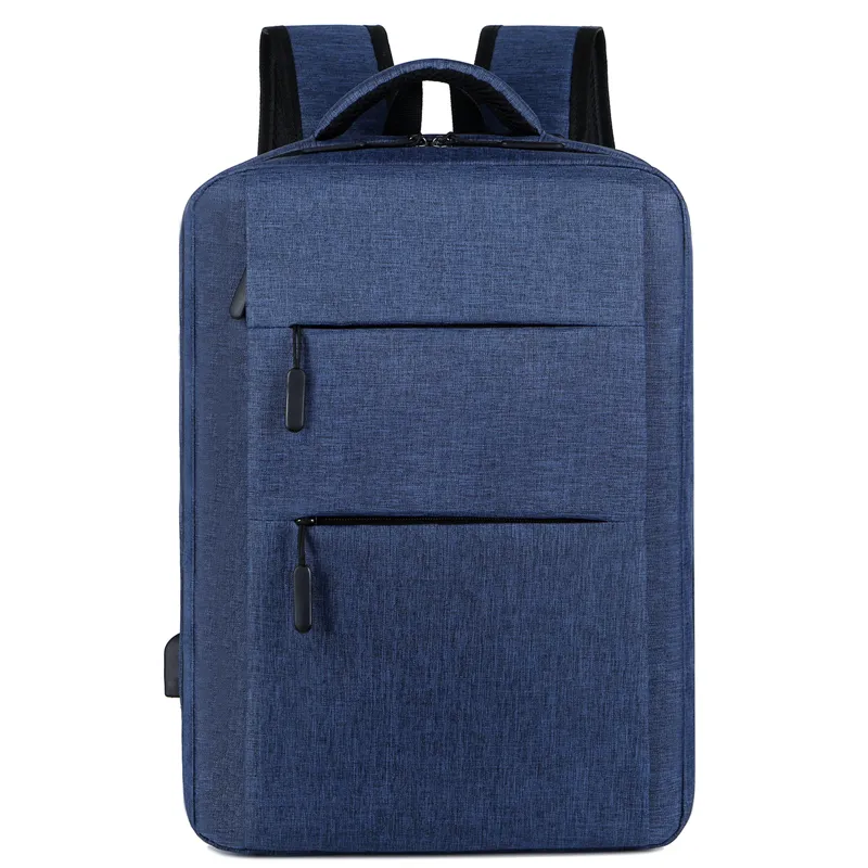 Backpack Laptop Bag Market Polyester Travel Business Bookbag Anti Theft Backpack with USB Charger Port