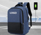 Men Woman Travelling USB Recharging 15.6 Inches Backbag Business Waterproof Laptop Backpack with USB