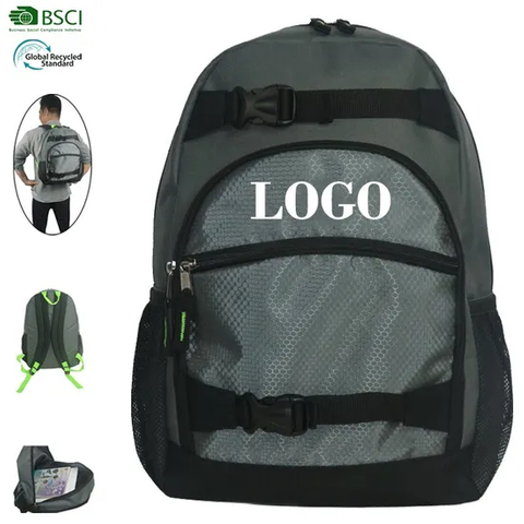 Wholesale Customized High Quality Back Pack Waterproof Backwoods Backpack with Telescopic Buckle
