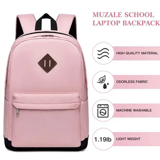 New Designer Backpack Leisure Mochila Escolar Feminina Men′s Back Pack Bookbag School Bags Backpack with Side Pockets