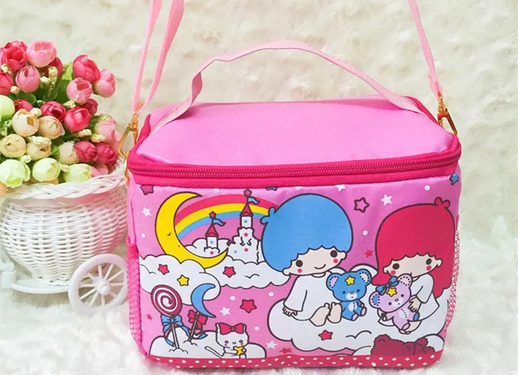 Spiderman School Kids Carry Insulated Lunch Bag Box