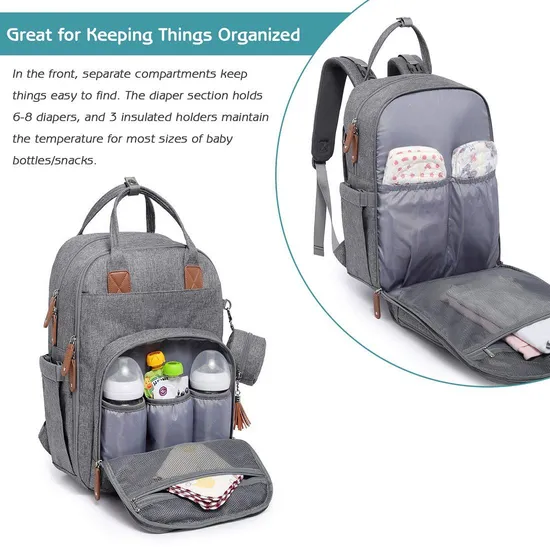 Dealers Diaper Bag Backpack All-in-One Baby Bags for Boy Girl Multifunction Large Travel Backpack with Portable Changing