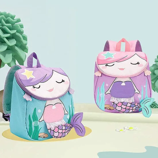 Fashion 3D Lovely Animals Design Kids Mini Backpacks Kindergarten Unicorn Cute School Bags for Girls