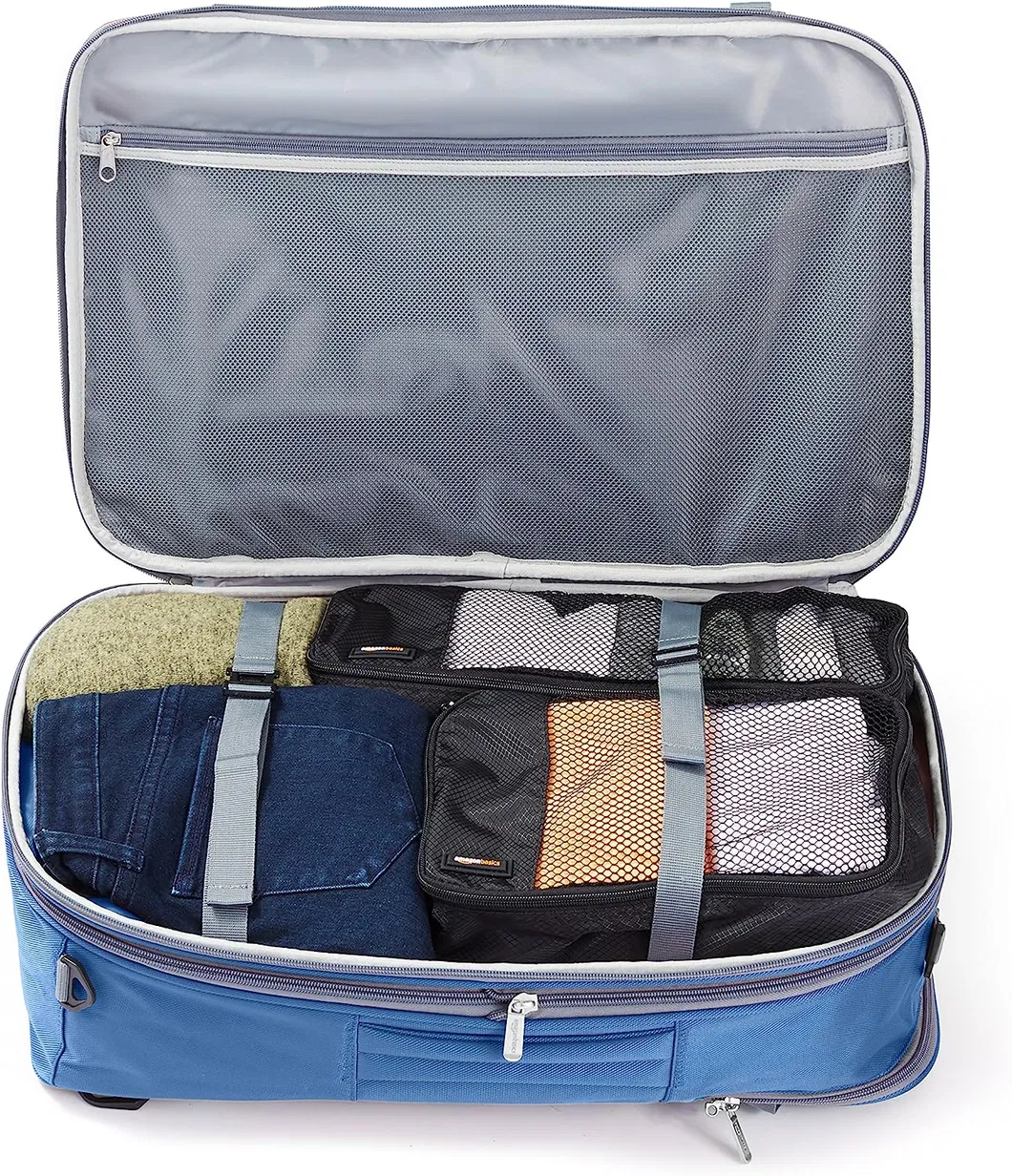 Custom High Quality Design Simple Large Capacity Portable Travel Backpack with Internal Zipper Laptop Cover