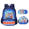 3D Cartoon Character 16 Inch 3PCS School Bag Set Kids with Pencil Case and Lunch Bag Wholesale School Bags for Primary Student