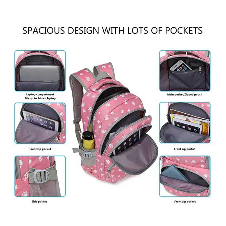 School Bag for Boy Wholesale Kids Backpack for Unisex New Style Fashion Animal