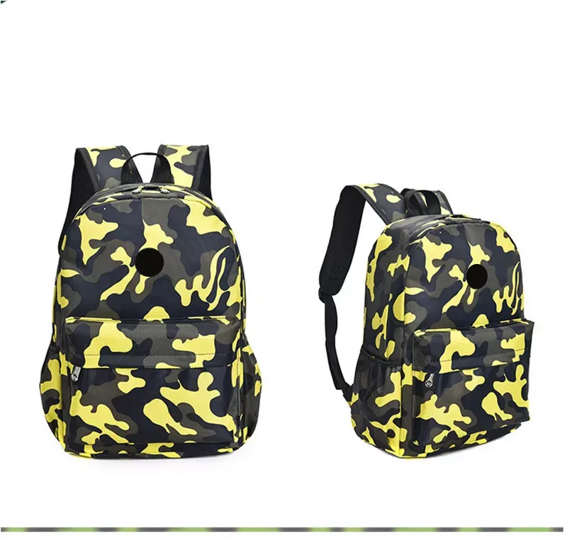 Camouflage All Over Print Backpacks School Bags Students Cute Printing Oxford Rucksack Mochilas Infantiles Bagpack