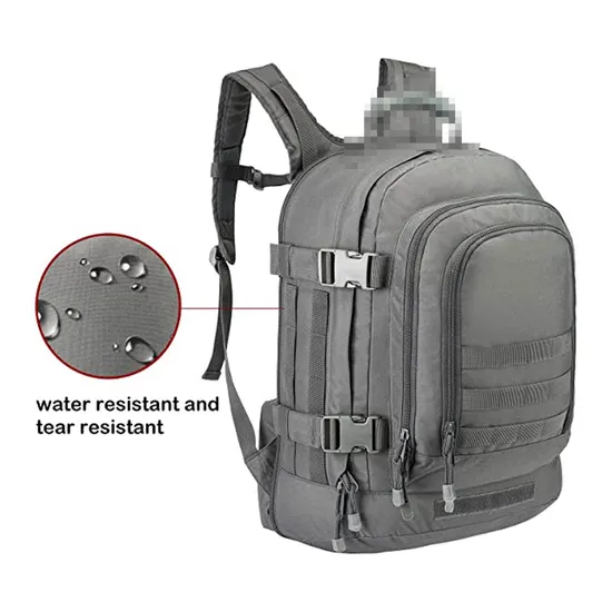High Quality New Design Outdoor Waterproof Travel Large Capacity Tactical Polyester Backpack Bags for Men