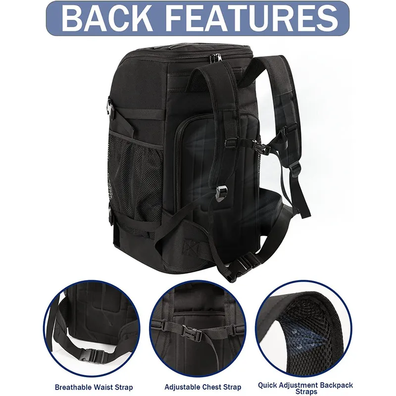 Factory Customized Outdoor Tactical Style Camouflage Large Capacity Skiing Boots Backpack