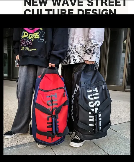 Large Capacity Backpack for Mens Travel Backpack Independent Shoe Fitness Bag