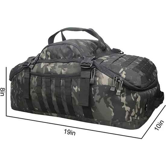 Factory Customized Camouflage Tactical Travel Luggage Bag