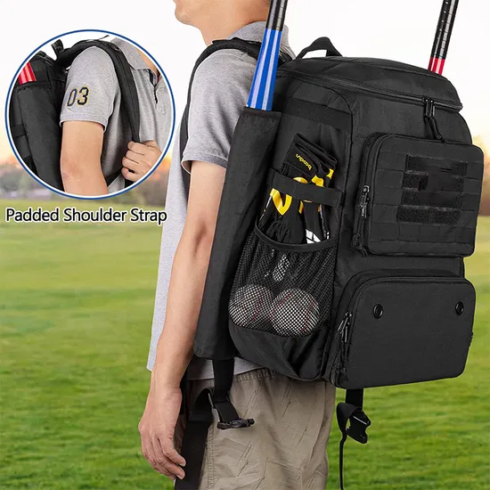 Customized Outdoor Hockey Backpack Baseball and Softball Backpack
