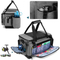 2024 New Fishing Gear Luggage with Rod Frame Waterproof Fishing Gear Storage Bag with EVA Anti Slip Base