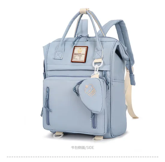 2024 New Waterproof and Wear-Resistant Large Capacity Multifunctional Diaper Shoulder Bag Mommy Backpack