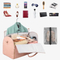New Women Folding Suit Travel Bag Multi Functional Storage Large Capacity PU Handheld Luggage Bag
