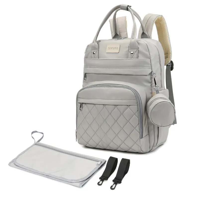 Mommy Bag Large Capacity, Lightweight Multifunctional Dry and Wet Separation Anti-Theft Diaper Backpack