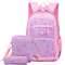 Factory Primary and Secondary School Students Bag Fashion Casual Backpack Three Piece Set