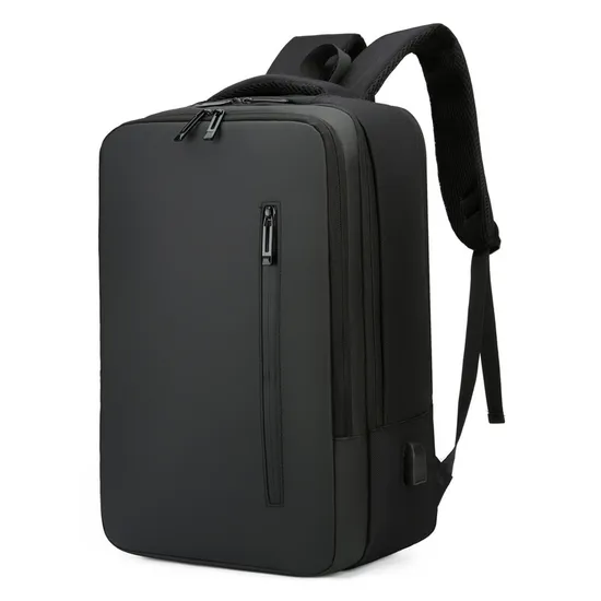 Factory Customized Multifunctional Business Backpack with USB Charging Port 15.6-Inch Leisure Computer Backpack