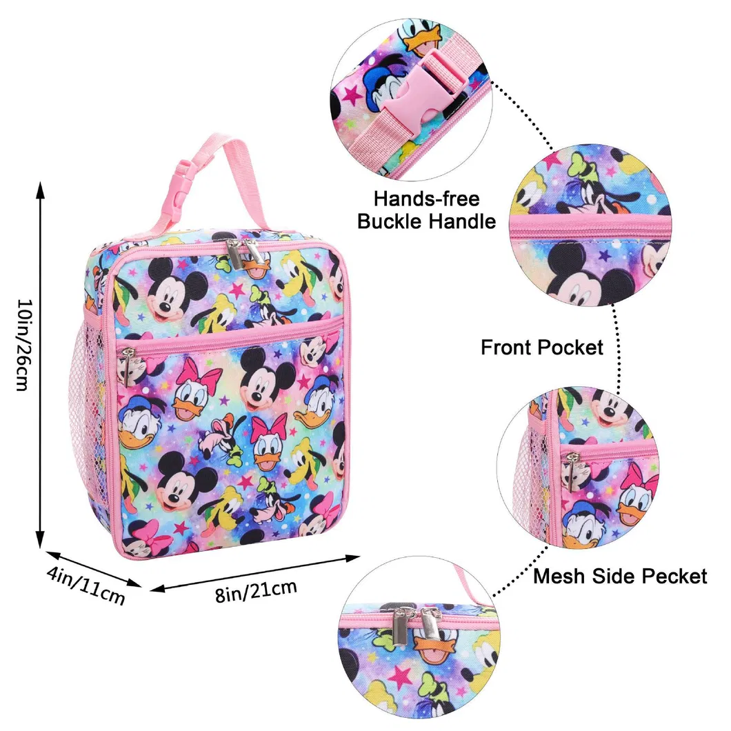 New Mitch Three Piece Backpack for Elementary School Students Cartoon Backpack