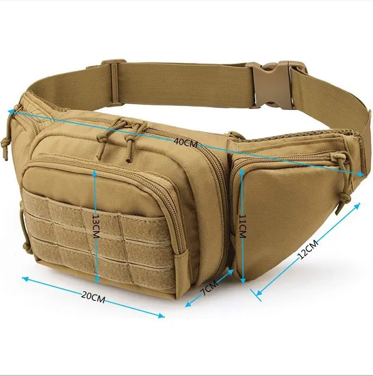 Outdoor Mountaineering Tactical Waist Bag Sports Multi Functional Kit