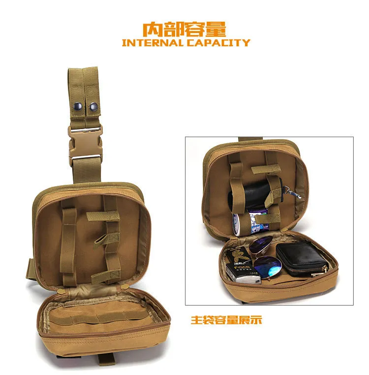 Legging Tactics Molle Medical Bag Multi Functional Portable First Aid Bag Waist Bag