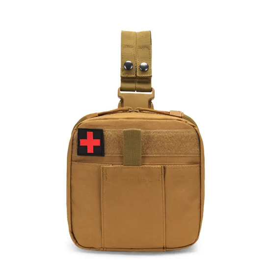 Legging Tactics Molle Medical Bag Multi Functional Portable First Aid Bag Waist Bag