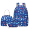Children′s Backpack Three Piece Set for Elementary School Students Cute Lightweight Backpack