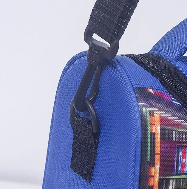 New Full Color Printing Thermal Insulation Cooler Bag Kids Lunch Box Bag Lunch Cooler Bag