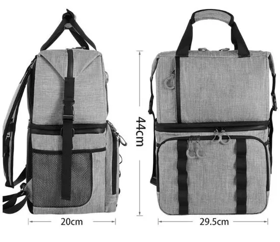 Waterproof 600d Polyester Soft Cooler Bag Backpack Fabric Leakproof