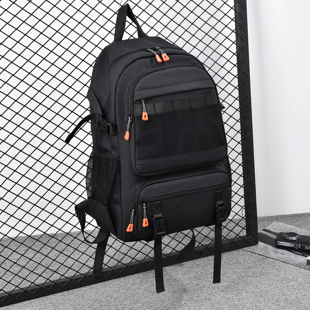 Factory Customized Oxford Cloth Men&prime;s Fashionable Large Capacity Minimalist Backpack
