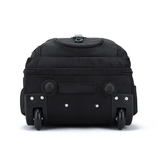 Men Wholesale Customized Wheel Trolley Travel Bag Backpack Laptop Backpack School Backpack