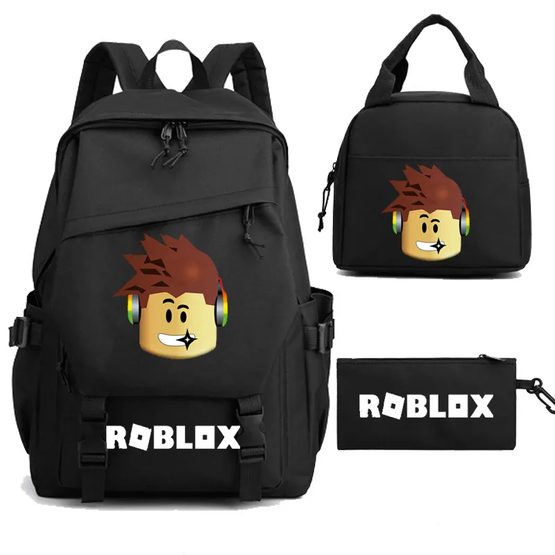 Game Men&prime;s and Women&prime;s Student Backpacks Lunch Bags Pen Bags Three Piece Set