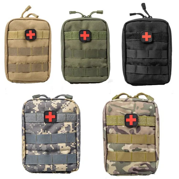 Outdoor Medical Kit First Aid Kit Storage Waist Portable Multifunctional Camouflage Tactical Bag