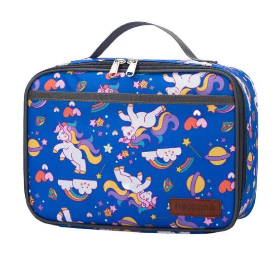Insulated Tote Aluminum Foil Picnic School Kid Lunch Cooler Bag