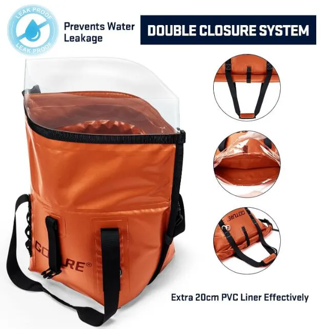 Custom Logo Camping Picnic Beach Insulated Lunch Box Cooler Bag