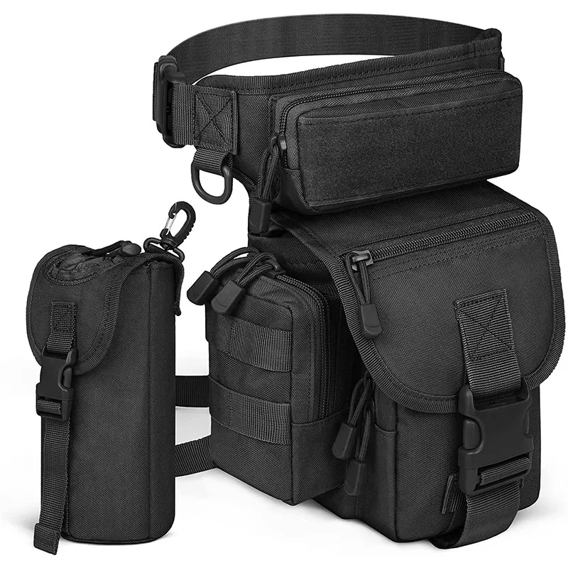 Outdoor Tactical Leg Waist Bag Multifunctional Cycling Waterproof Hanging Bag