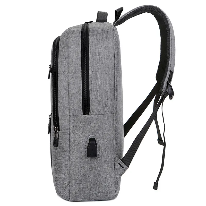 Mens Business 15.6-Inch Computer Backpack with Water Splashing Prevention Large Capacity Student Backpack
