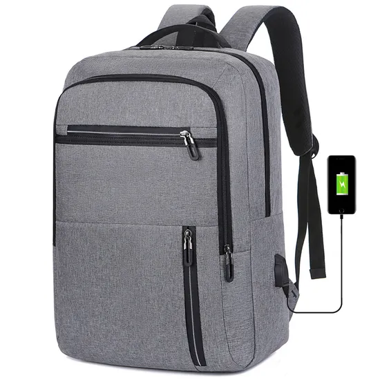 Mens Business 15.6-Inch Computer Backpack with Water Splashing Prevention Large Capacity Student Backpack